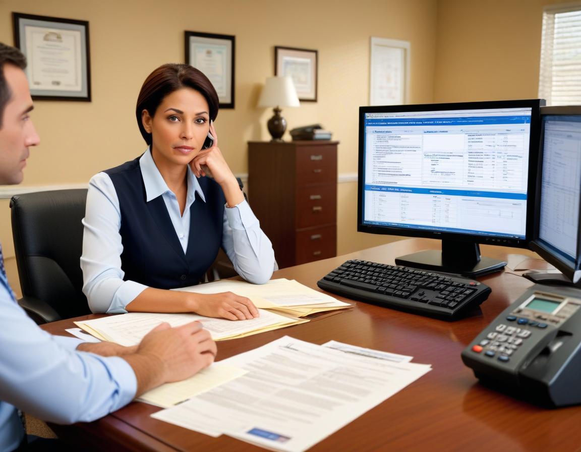 เจ้าหน้าที่ธนาคารให้คำปรึกษาทางการเงินแก่เจ้าของบ้านที่ประสบปัญหาการผ่อนบ้านไม่ไหว