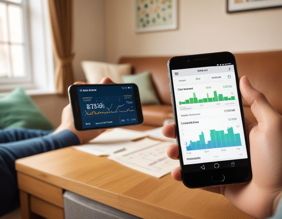 หน้าจอแอปการเงิน แสดงบัญชีออมทรัพย์ดอกเบี้ยสูง พร้อมตัวเลือกในการจัดการบัญชี