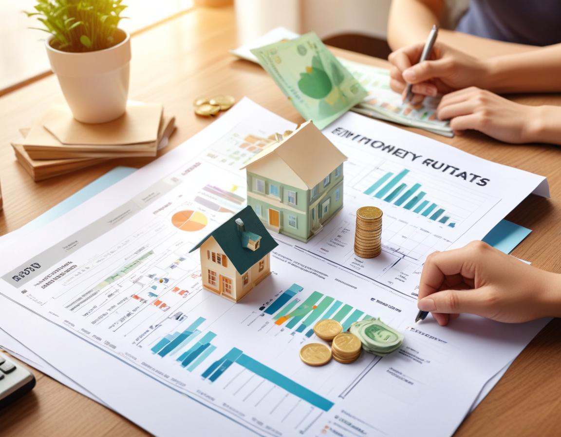 กราฟแสดงประโยชน์ของสินเชื่อบ้านในพื้นที่ใกล้เคียง พร้อมข้อความถามคำแนะนำสินเชื่อบ้าน