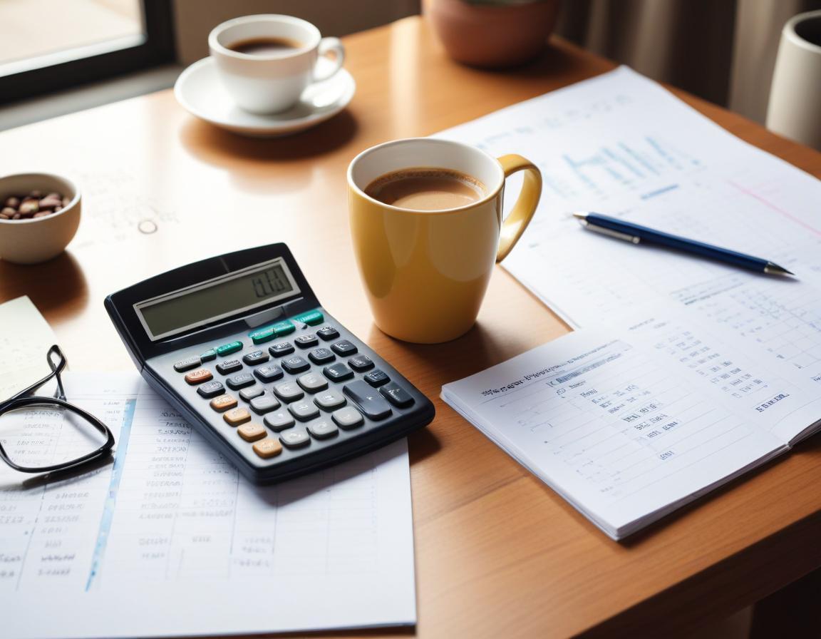 อินโฟกราฟิกแสดงการแบ่งค่าใช้จ่ายรายเดือนพร้อมกราฟวงกลมและแผนภูมิแท่งสีสันสดใส