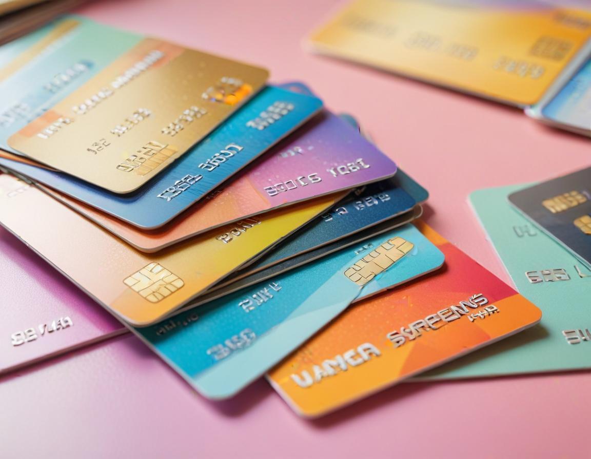 โต๊ะทำงานที่จัดระเบียบ มีบัตรเครดิตหมดอายุและเอกสารใบสมัครบนโต๊ะ