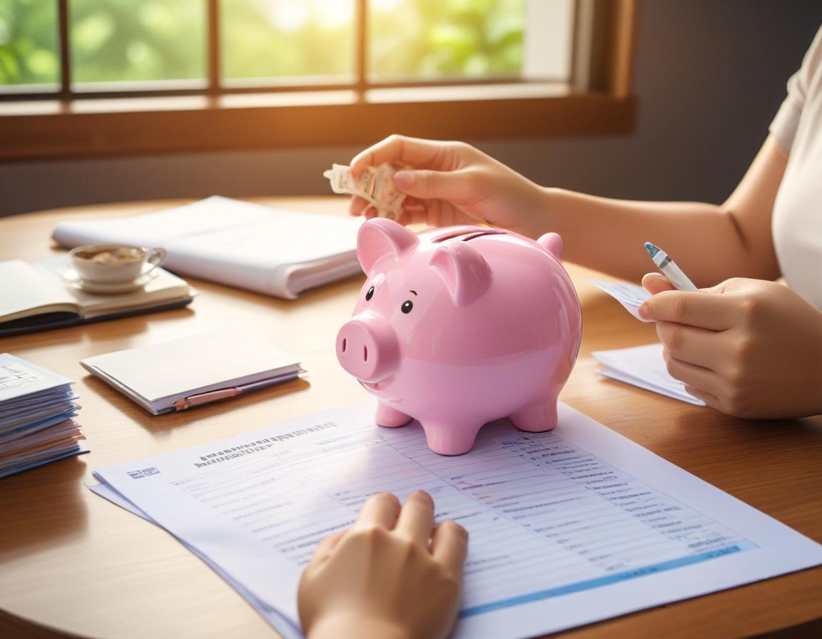 ครอบครัวนั่งด้วยกันในบ้าน พร้อมคำว่า 