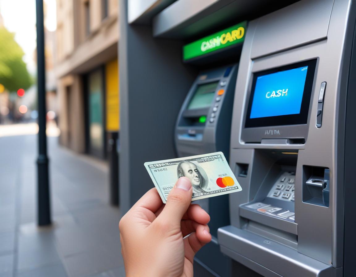 บัตรกดเงินสดวางบนพื้นไม้ ไม่มีการใช้งานหรือกดเงินสดในขณะนี้