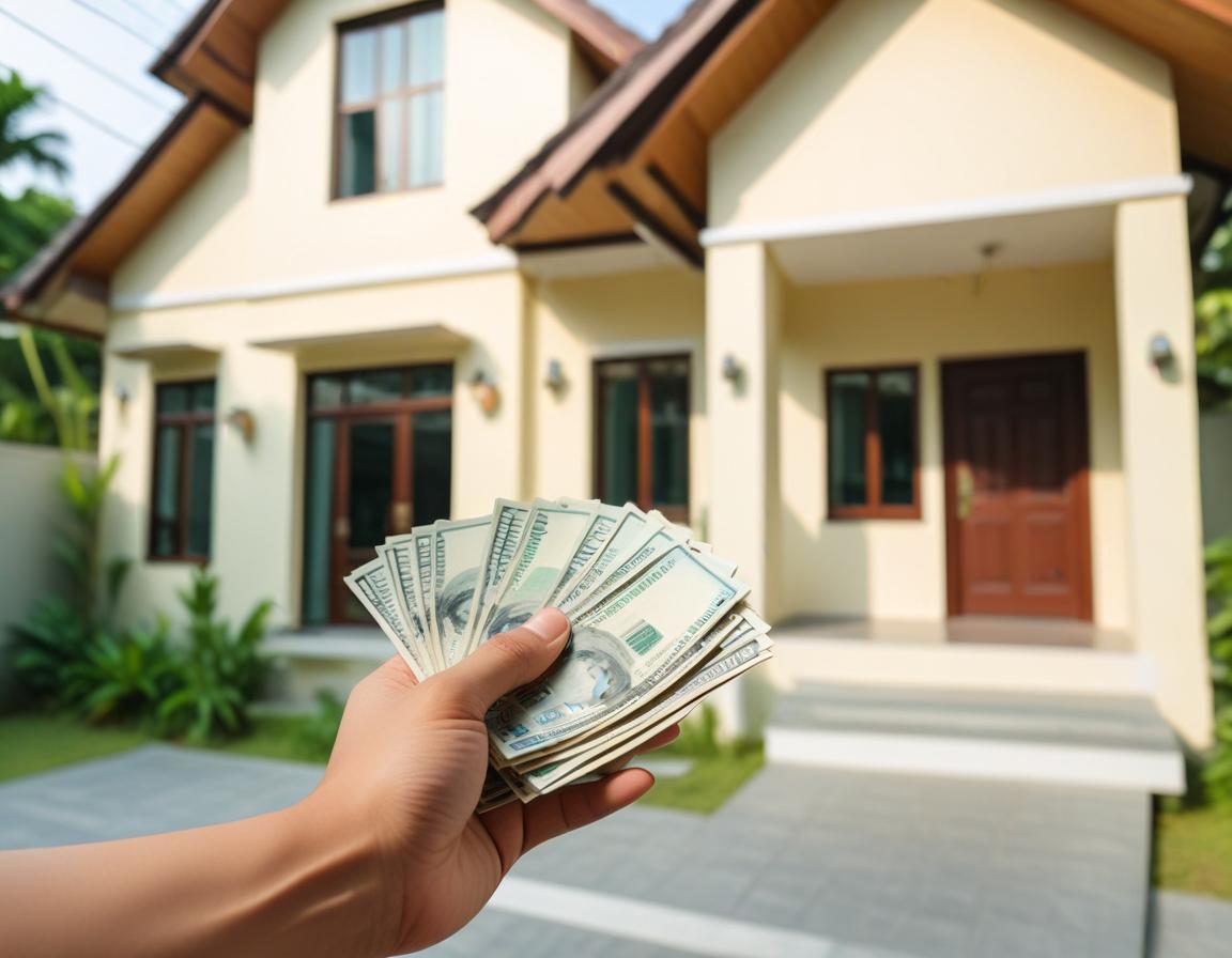 เครื่องคิดเลขวางบนโต๊ะใกล้ถ้วยกาแฟและเอกสารการเงินสำหรับรีไฟแนนซ์บ้าน