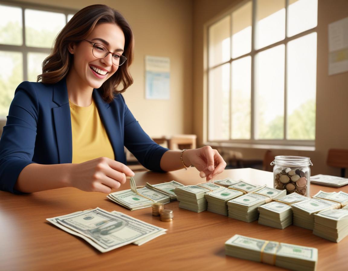 ขวดหกใบแสดงวิธีการจัดการงบประมาณและการออมเงินในเทคนิคต่าง ๆ