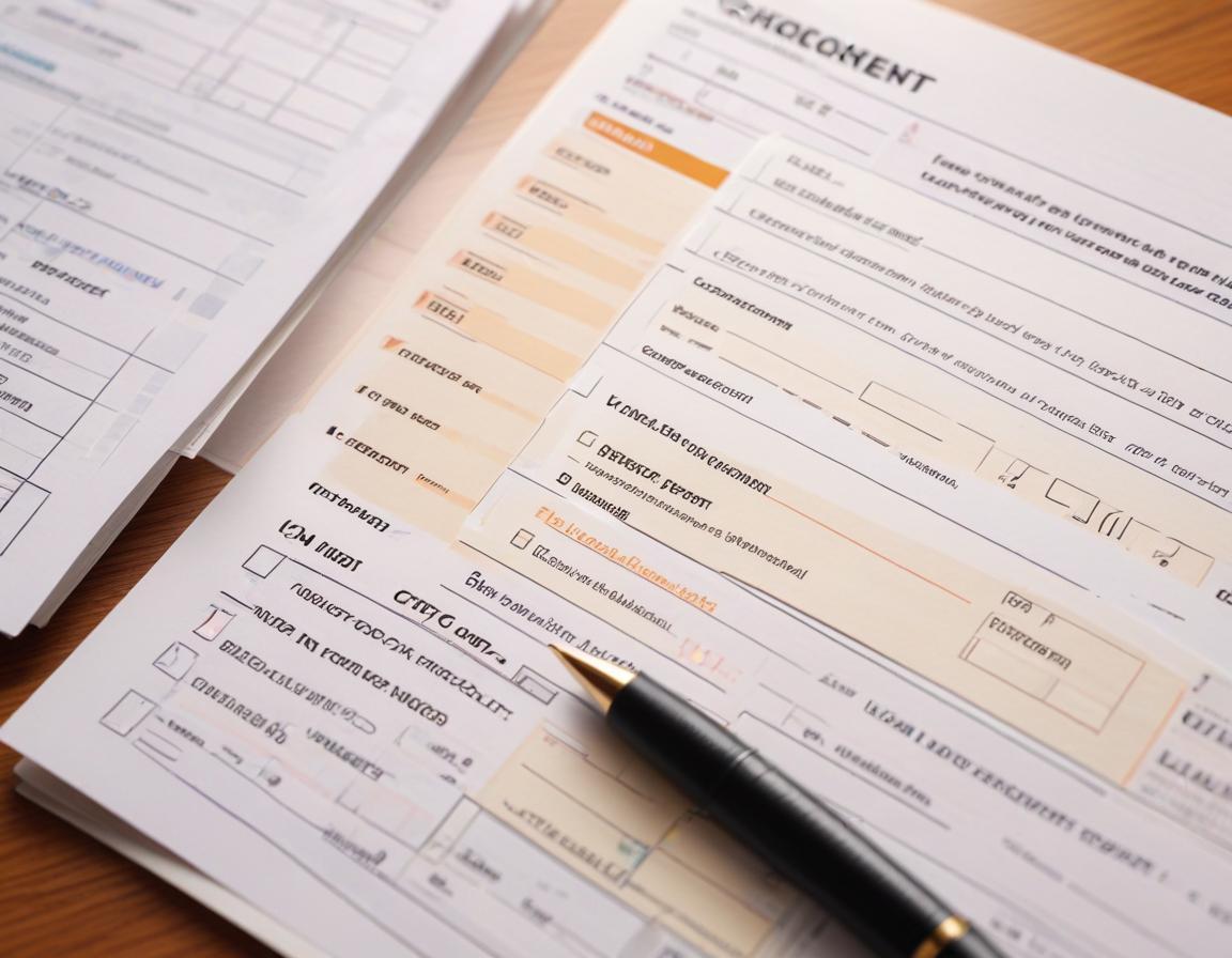 บุคคลกำลังวิเคราะห์การเงินเพื่อสมัครสินเชื่อที่โต๊ะทำงาน ด้วยกระดาษและเครื่องคิดเลข