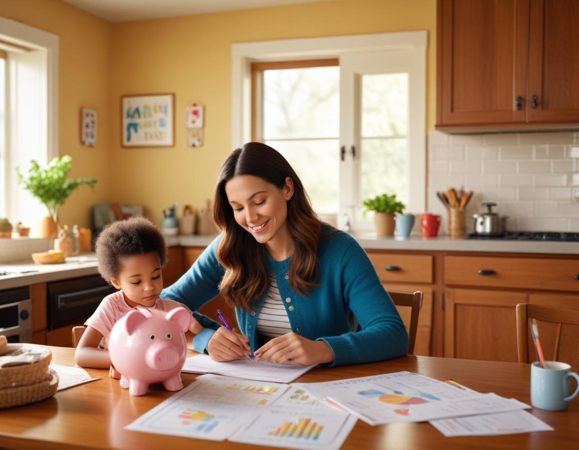 อินโฟกราฟิกแสดงประโยชน์ของบัญชีออมทรัพย์สำหรับเด็ก พร้อมคำว่า