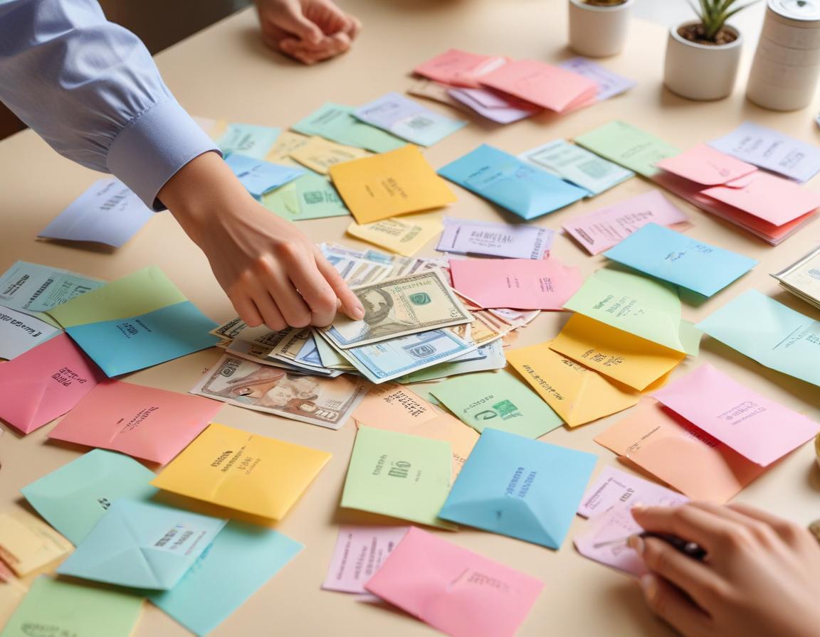 แอปธนาคารดิจิทัลแสดงตัวติดตามเป้าหมายการออมเงินพื้นหลังสีฟ้าและสีเขียว