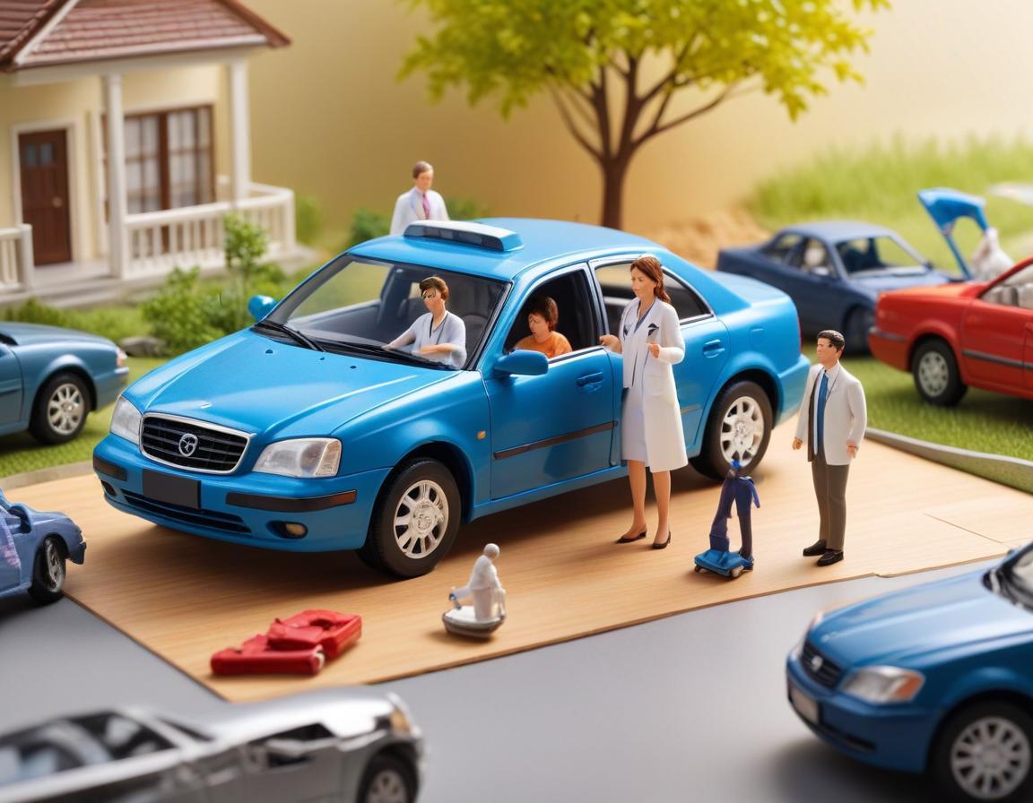 แผนภูมิแสดงตัวเลือกการประกันภัยส่วนบุคคล: สุขภาพ อุบัติเหตุ ชีวิต ตามหัวข้อภาษาไทย