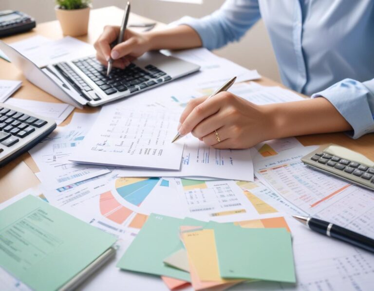 ภาพแสดงการอภิปรายกลุ่มคนหลากหลายวัฒนธรรมเกี่ยวกับกลยุทธการออมเงินอย่างมีเสถียรภาพ