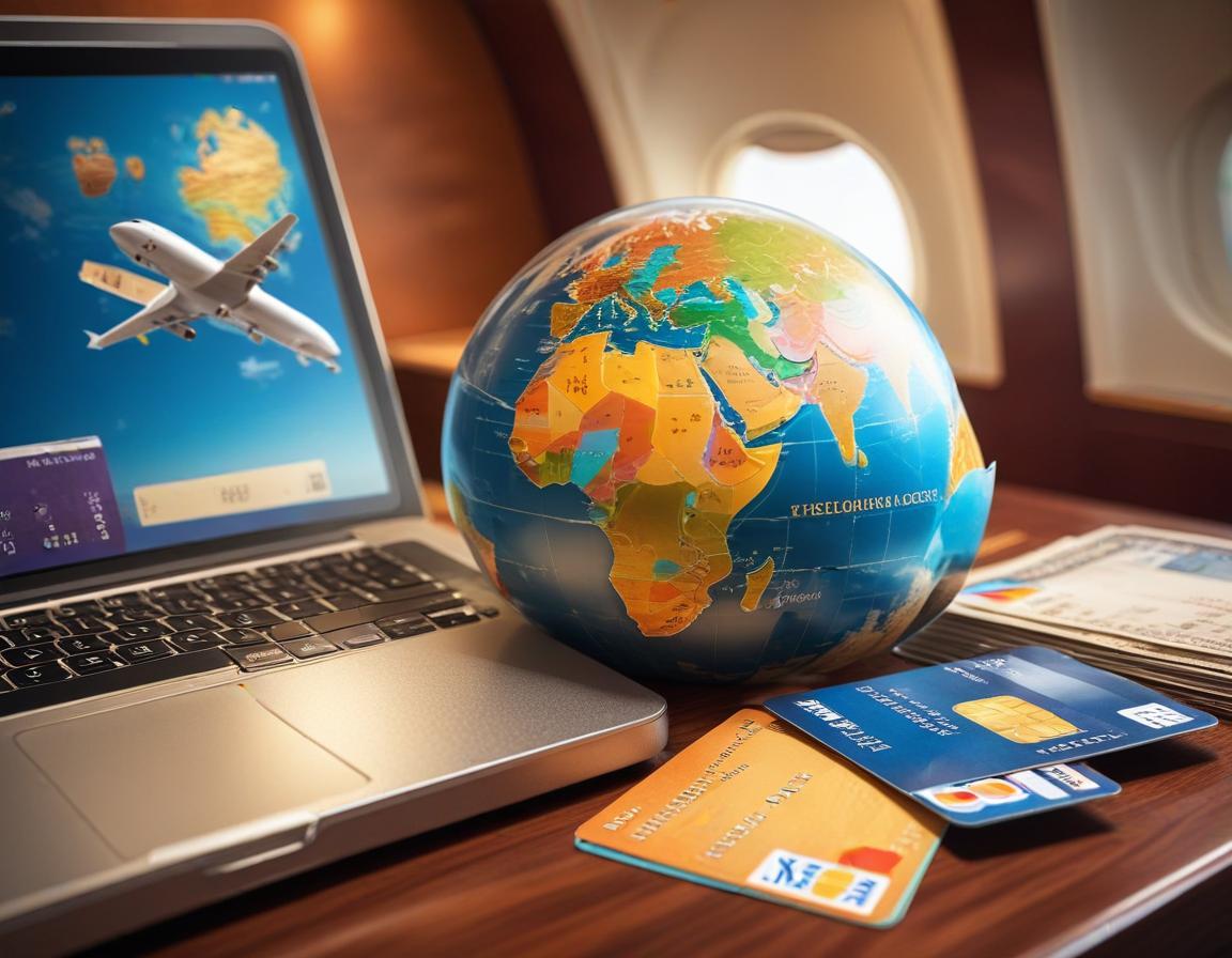 ภาพประกอบด้วยบัตรเครดิตสะสมไมล์ แสดงประโยชน์การเดินทางที่สะสมได้จากการใช้บัตร