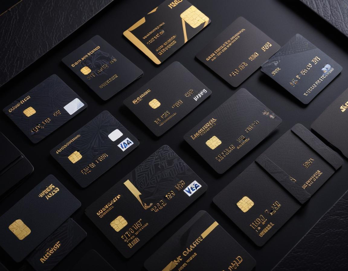 ภาพบัตรเครดิตดำแสดงประโยชน์และประเภทของบัตรเครดิตประเภท Black Card