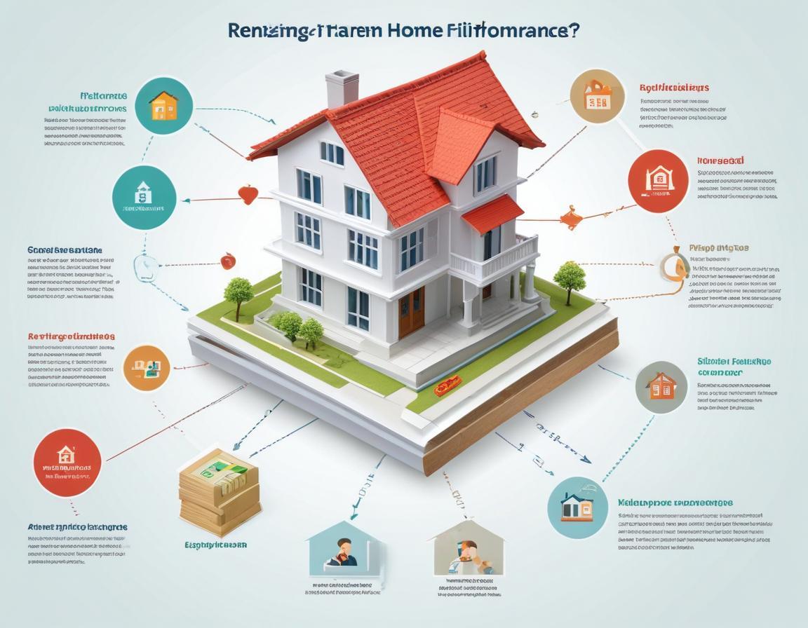 แผนภาพการรีไฟแนนซ์บ้านพร้อมข้อความเกี่ยวกับดอกเบี้ยรีไฟแนนซ์ในภาษาไทย