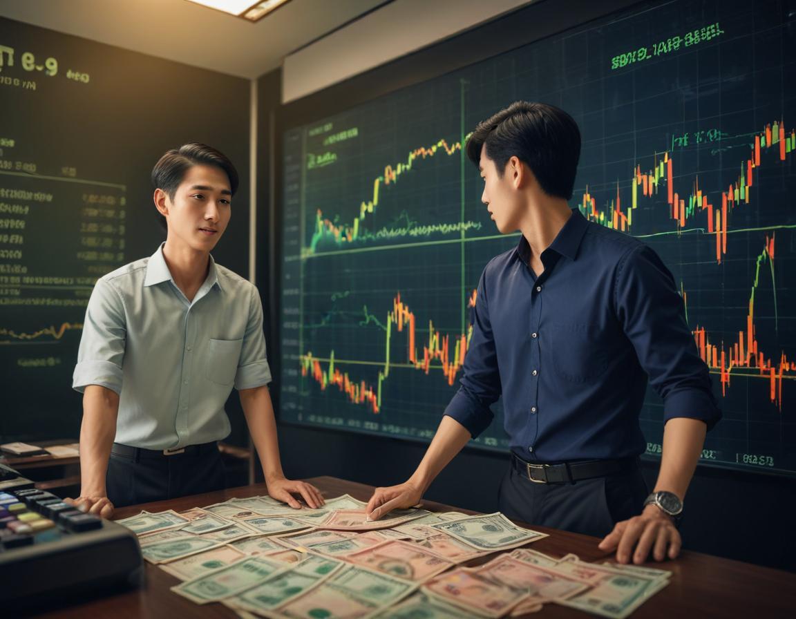 ภาพของกลุ่มคนหลากหลายเชื้อชาติที่กำลังทำกิจกรรมทางการเงิน เช่น การออมและการวางแผนงบประมาณ