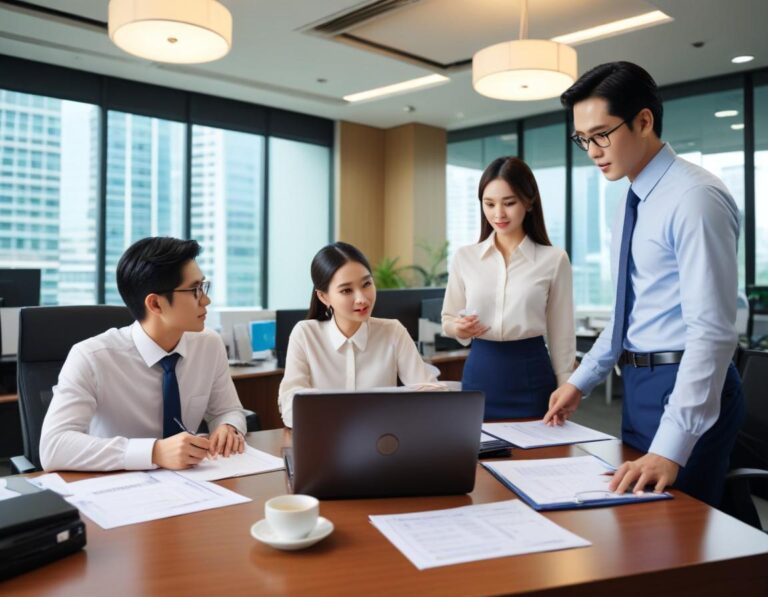 ตลาดกรุงเทพคึกคัก ผู้ค้า และ นักท่องเที่ยว กำลัง แลกเปลี่ยนเงิน สกุลต่างๆ มือ นับเงิน อย่าง วุ่นวาย สะท้อน การค้า โลก