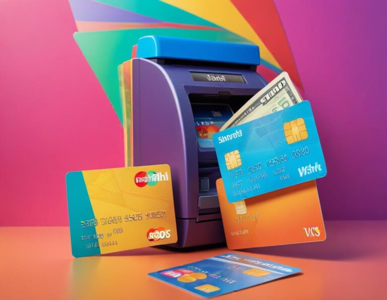 เครดิต การ์ด หลาย ชิ้น เรียง กัน กับ เงินสด กอง ใหญ่ เห็น ความ แตก ต่าง เทคโนโลยี