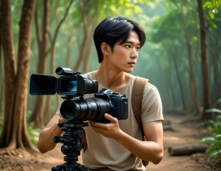 บุคคล ครุ่นคิด ใน ทะเลทราย กว้างใหญ่ ร้อนระอุ แสดง ความสงสัย ต่อการลงทุน ที่ดิน