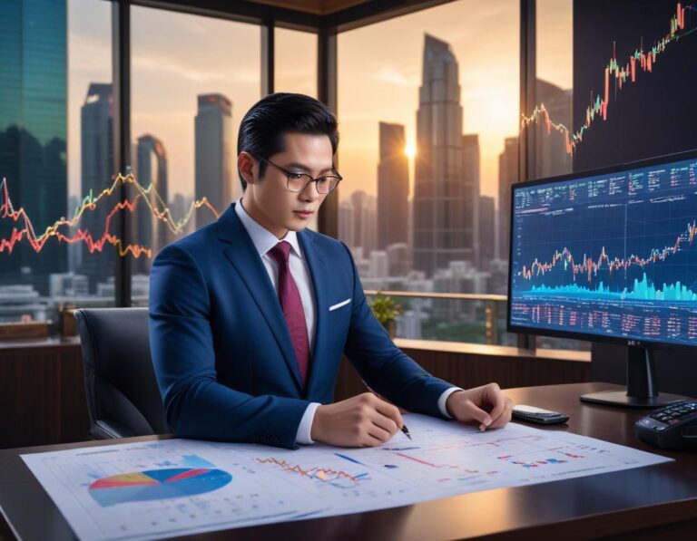 กลุ่ม ผู้เชี่ยวชาญ จาก หลายสาขา พูดคุย และ วิเคราะห์ เรื่อง การ ลงทุน สำคัญ ใน เมือง การเงิน สมัยใหม่