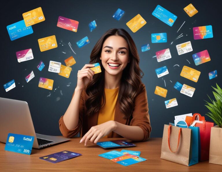 ผู้บริโภค ใน คาเฟ่ โมเดิร์น กำลัง พิจารณา บัตร เครดิต บน โต๊ะ เรียบ พร้อม ดัชนี เงินออม