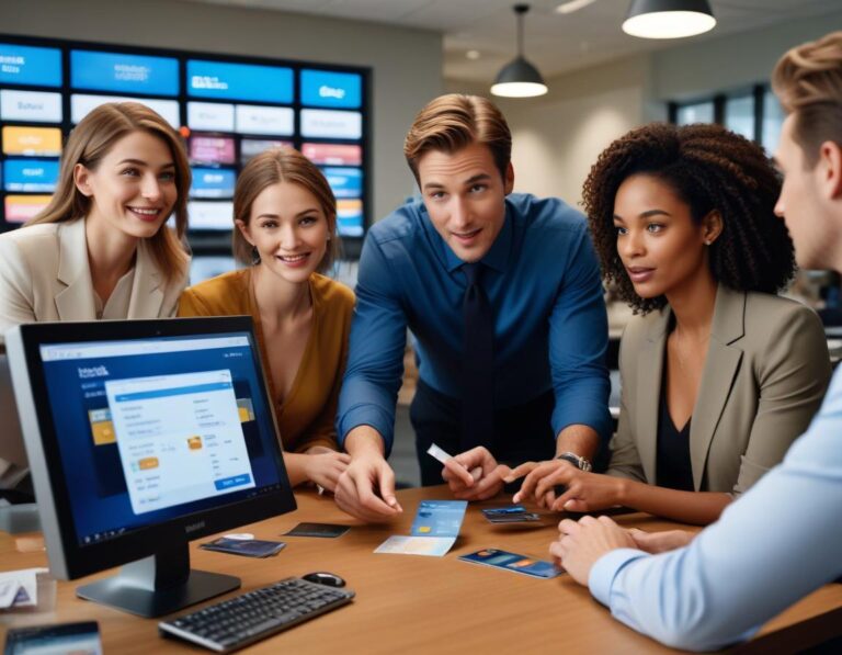 ผู้บริโภคไทย ใน คาเฟ่ สว่าง จับ บัตรเครดิต บน โต๊ะ พร้อม กราฟิก 3D ค่าธรรมเนียม