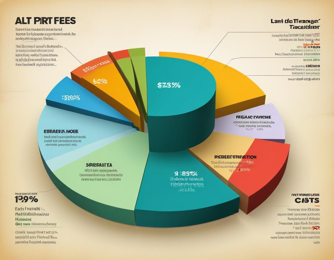ภาพแสดง การแบ่งส่วน ค่าโอน ที่ดิน อย่างละเอียด พร้อม ค่าใช้จ่าย และ สัดส่วน ทั้งหมด เพื่อ ความเข้าใจ